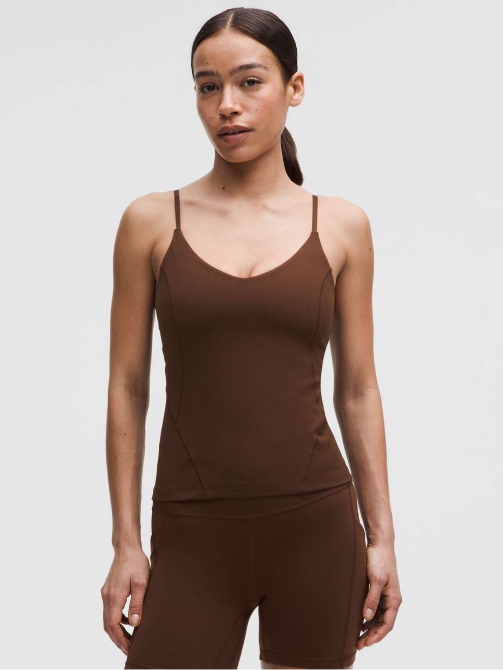 Lululemon Women’s Brown Slim Fit Tank Top